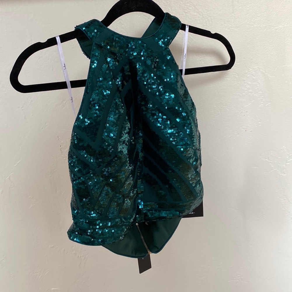 Emerald halter